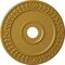 Ekena Millwork Wreath Ceiling Medallion (Fits Canopies up to 6"), 21 1/8"OD x 3 5/8"ID x 7/8"P, Iridescent Gold CM21WRIGS - alternate 1